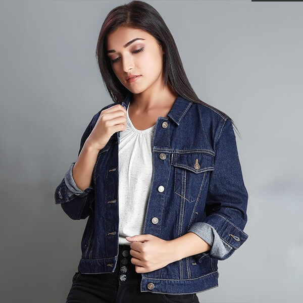 Classic Denim Jacket — Blue